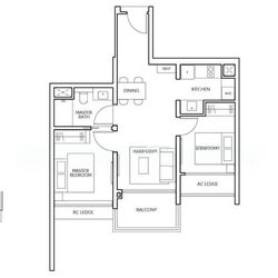 Amo Residence (D20), Apartment #516996631